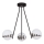 Jupiter 1714 - Pendellampe ELFA 3xE14/40W/230V skinnende krom