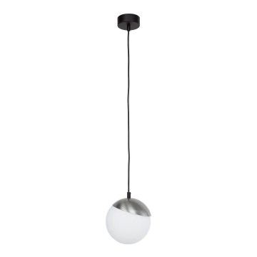 Jupiter 1722 - Pendel SANTA 1xE14/40W/230V mat krom