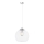 Jupiter 1783 - AS 1 - Pendel ASTI 1xE27/60W/230V skinnende krom