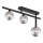Jupiter 1907 - Plafondlampe NEPTUN 3xG9/14W/230V sort/røget grå