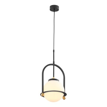 Jupiter 1912 - Pendel på ledning ROSSO 1xE27/15W/230V sort