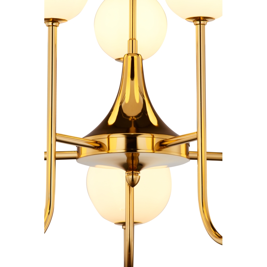 Jupiter 1942 - Loftlampe SELEN 10xG9/40W/230V messing