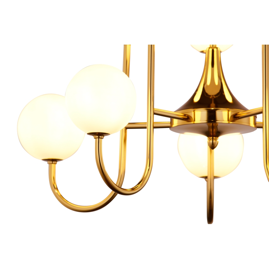 Jupiter 1942 - Loftlampe SELEN 10xG9/40W/230V messing