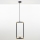 Jupiter 2023 - Pendel ZAFRA 1xG9/10W/230V sort/guldfarvet/transparent