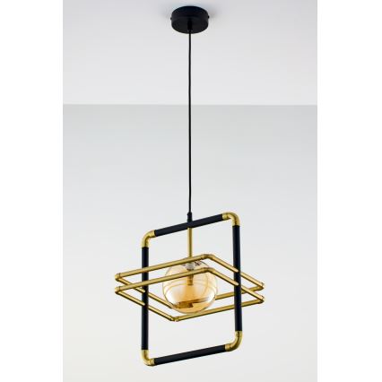 Jupiter 2025 - Pendel FIORI 1xG9/10W/230V sort/guldfarvet/beige
