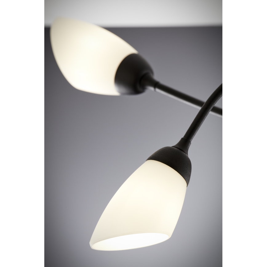 Jupiter 2056 - Loftlampe på stang GLORIOSA 10xG9/14W/230V sort