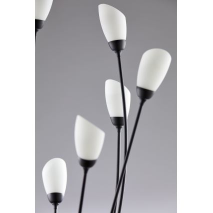 Jupiter 2058 - Gulvlampe GLORIOSA 9xG9/14W/230V sort