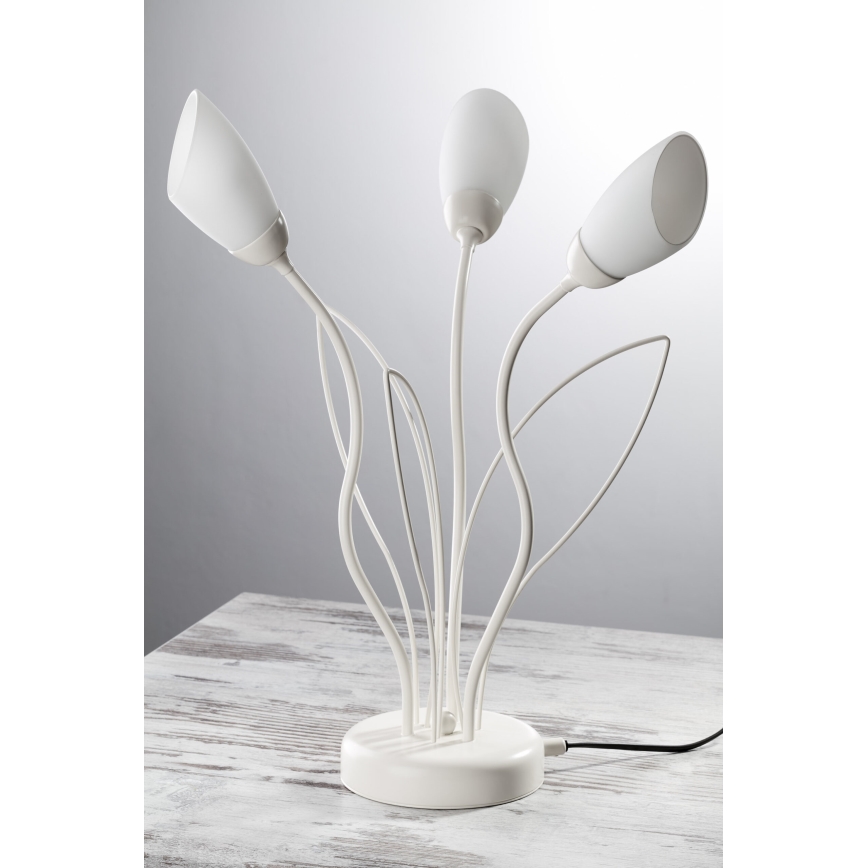 Jupiter 2060 - Bordlampe GLORIOSA 3xG9/14W/230V, cremefarvet