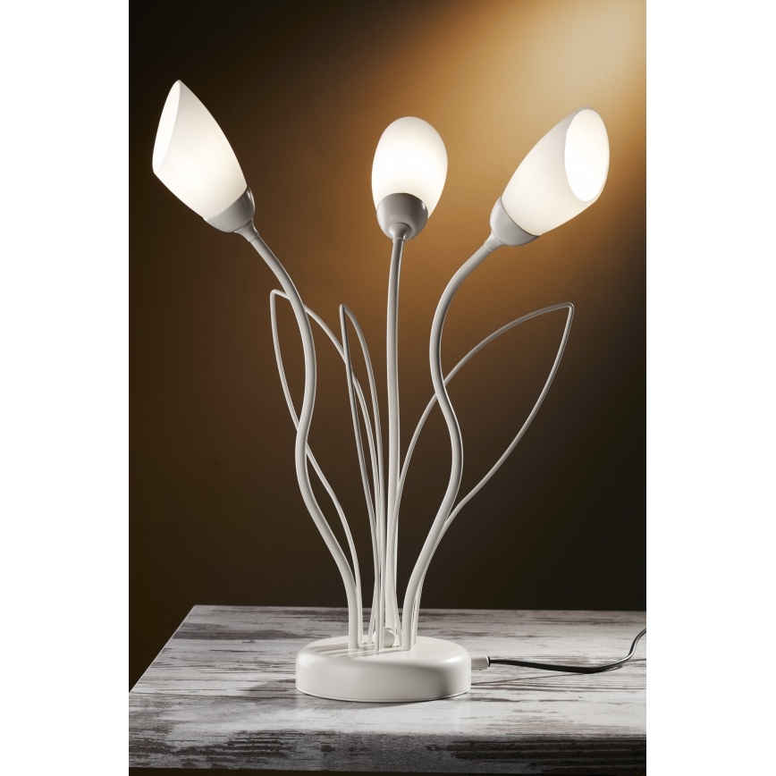 Jupiter 2060 - Bordlampe GLORIOSA 3xG9/14W/230V, cremefarvet