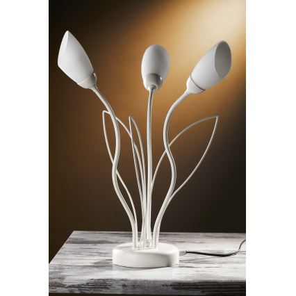 Jupiter 2060 - Bordlampe GLORIOSA 3xG9/14W/230V, cremefarvet