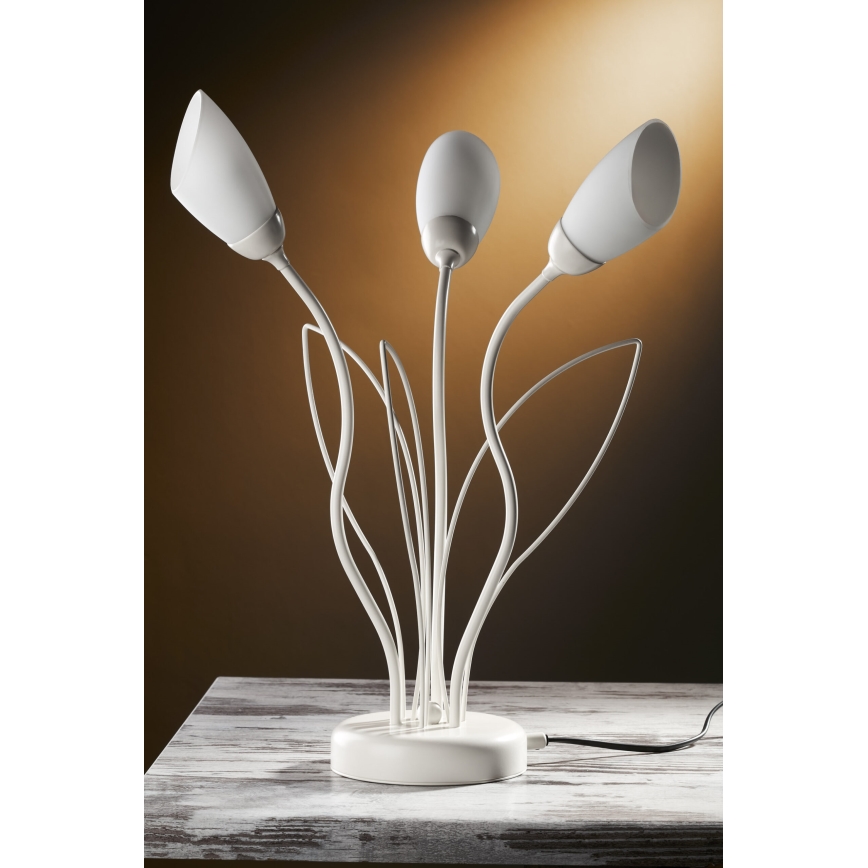 Jupiter 2060 - Bordlampe GLORIOSA 3xG9/14W/230V, cremefarvet