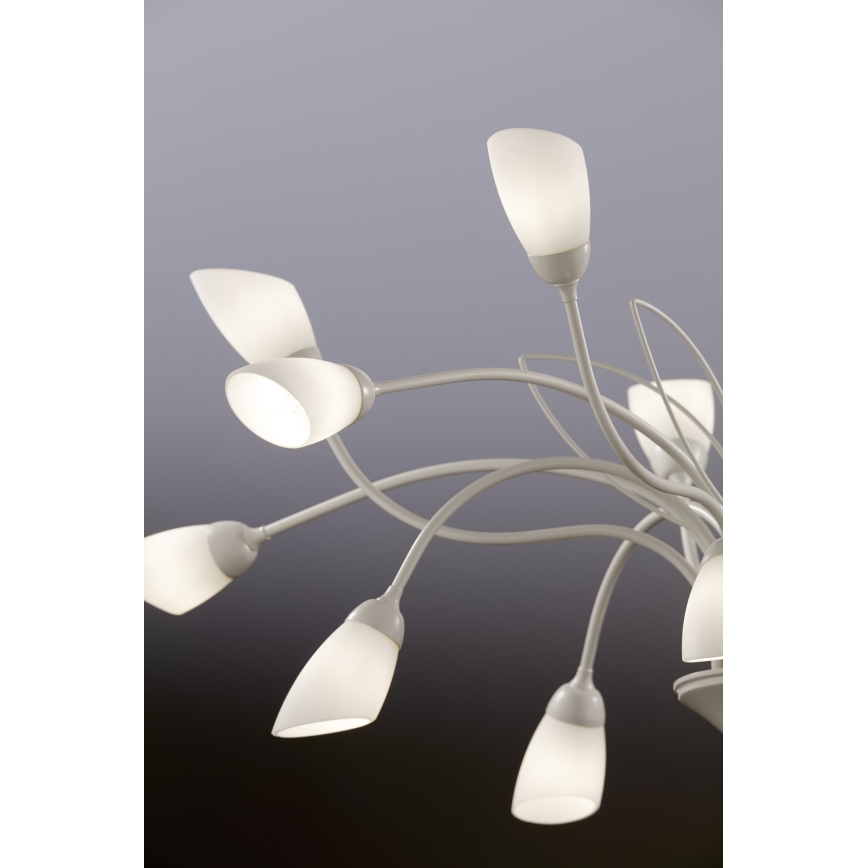 Jupiter 2062 - Kædeophængt lysekrone GLORIOSA 15xG9/14W/230V cremefarvet