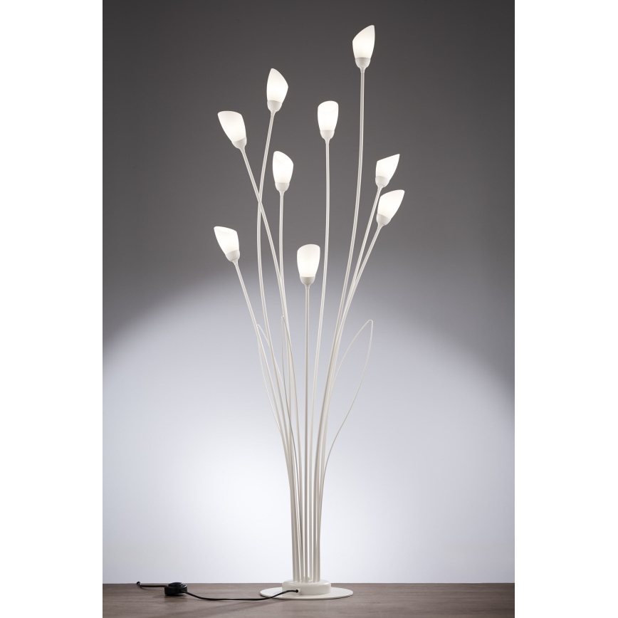 Jupiter 2063 - Gulvlampe GLORIOSA 9xG9/14W/230V cremefarvet