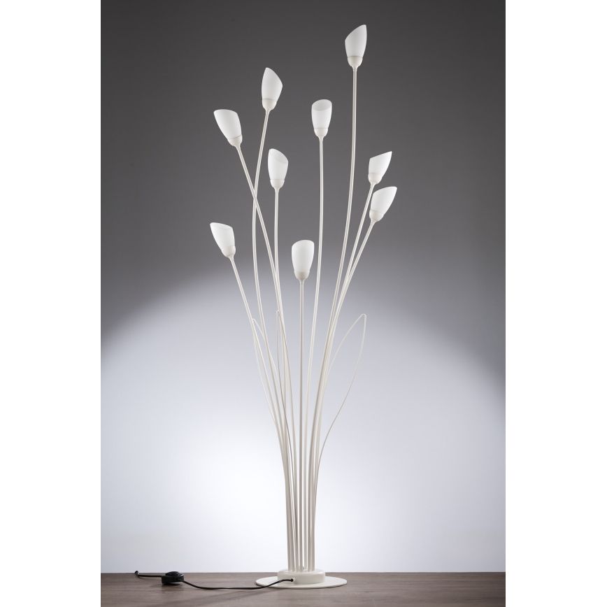 Jupiter 2063 - Gulvlampe GLORIOSA 9xG9/14W/230V cremefarvet