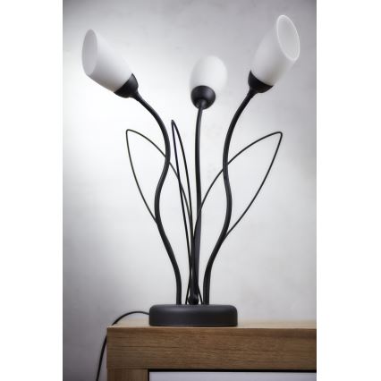 Jupiter 2065 - Bordlampe GLORIOSA 3xG9/14W/230V sort