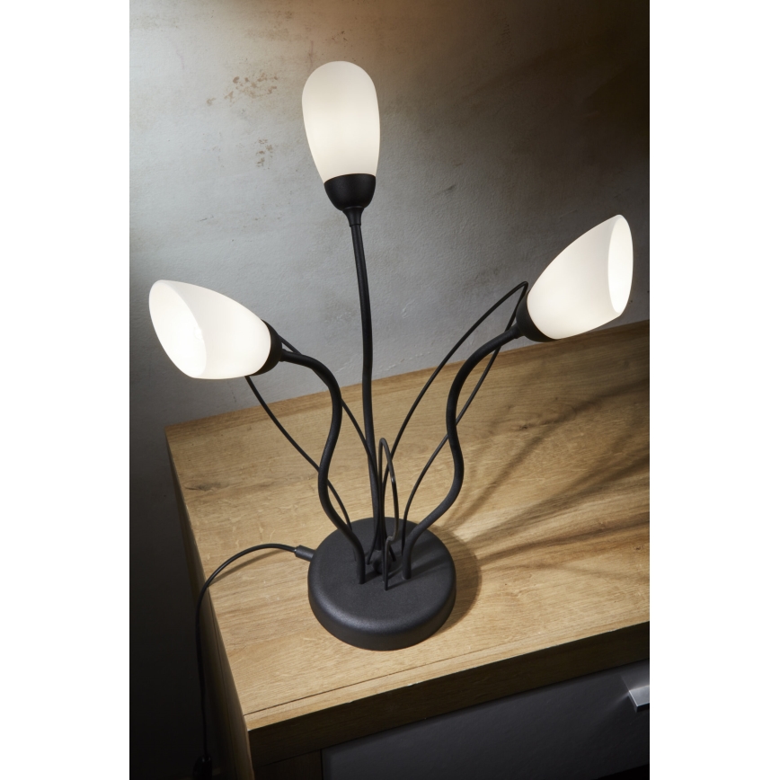 Jupiter 2065 - Bordlampe GLORIOSA 3xG9/14W/230V sort