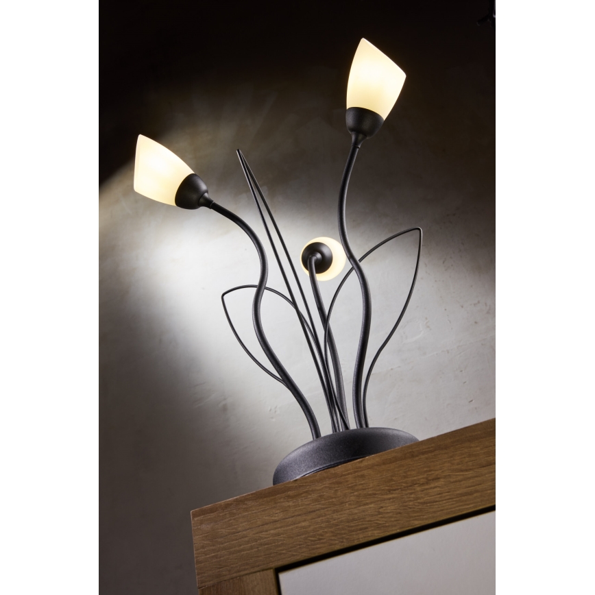 Jupiter 2065 - Bordlampe GLORIOSA 3xG9/14W/230V sort