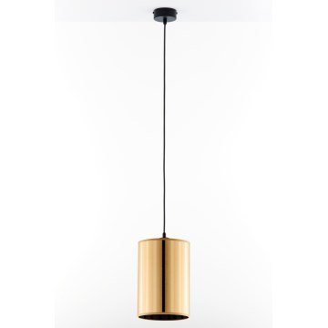 Jupiter 2090 - Pendel med kabel CORTINA 1xE27/15W/230V guld/sort