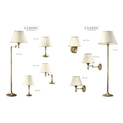 Jupiter 510 - CL L L p - Bordlampe CLASSIC E27/W60/230V