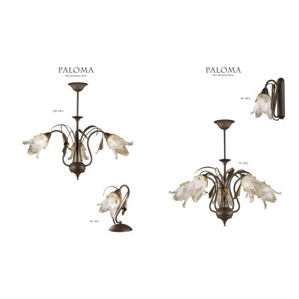 Jupiter 713 - PA L - Bordlampe PALOMA 1xE27/40W/230V