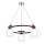 Jupiter - Udskiftningsglas til lysekrone BASCO E27 diameter 13 cm hvid