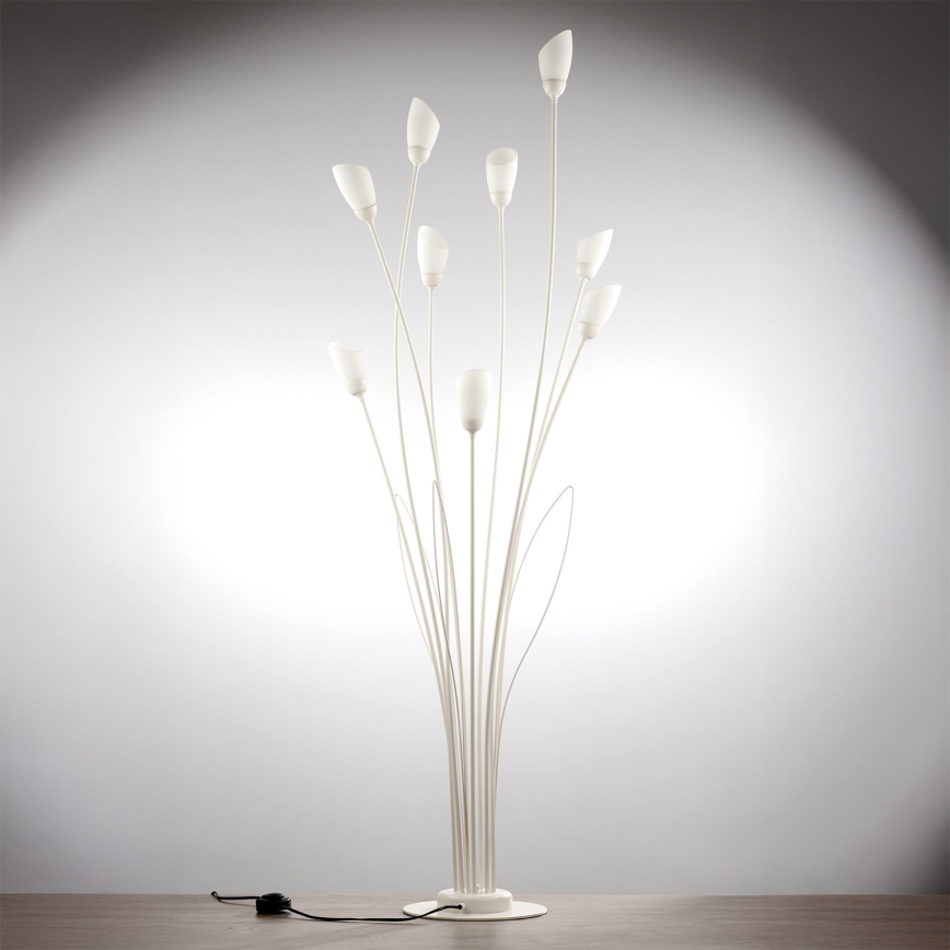 Jupiter - Universelt erstatningsglas GLORIOSA G9 Ø 6,5 cm hvid