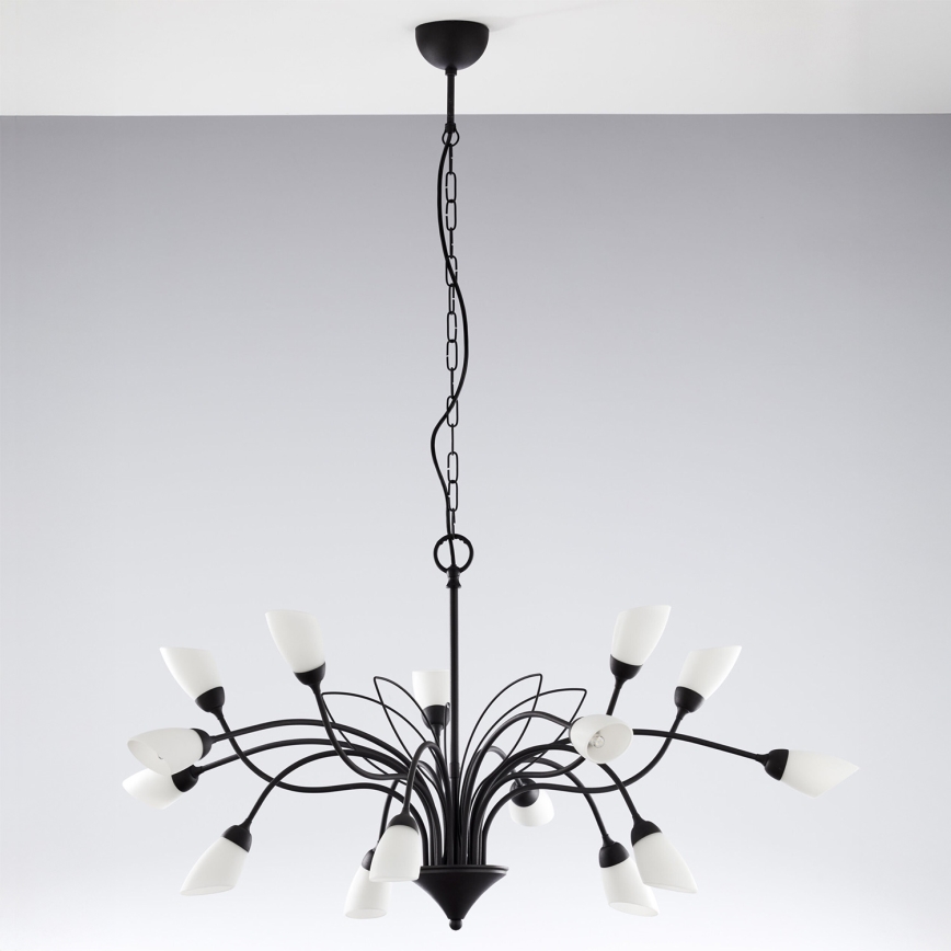 Jupiter - Universelt erstatningsglas GLORIOSA G9 Ø 6,5 cm hvid