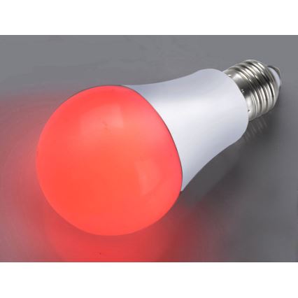 JUST LIGHT. 08132-14 - LED-pære LILUCO E27/4W/230V rød