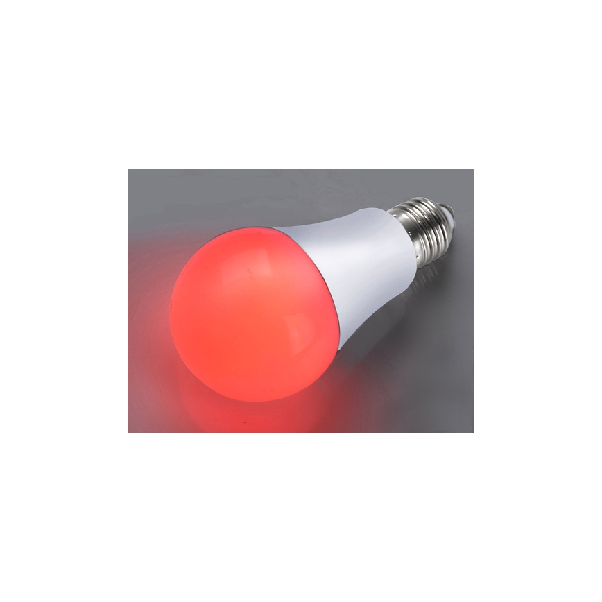 JUST LIGHT. 08132-14 - LED-pære LILUCO E27/4W/230V rød