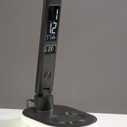 JUST LIGHT. 11018-18 - LED m. RGBW-farver LED bordlampe m. trådløs opladning og touch-funktion dæmpbar TINA LED/4W/230V