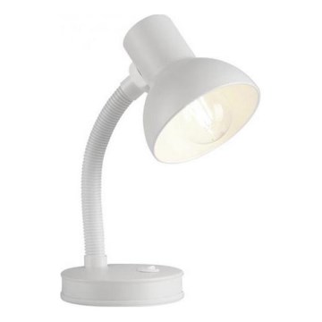 JUST LIGHT. 11080-16 - Fleksibel bordlampe FLEXI 1xE27/25W/230V hvid