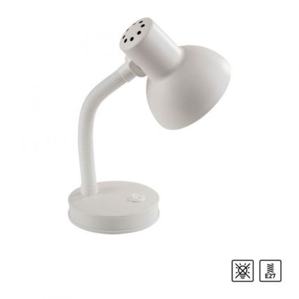 JUST LIGHT. 11080-16 - FLEXI Bordlampe 1xE27/25W/230V Hvid