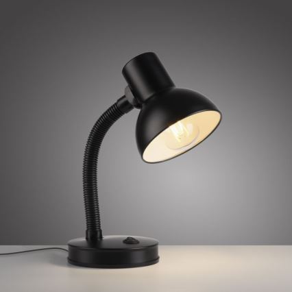JUST LIGHT. 11080-18 - Fleksibel bordlampe FLEXI 1xE27/25W/230V sort