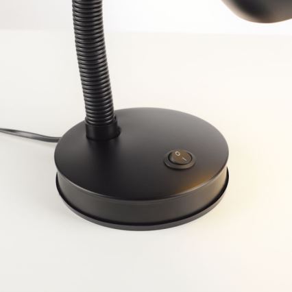 JUST LIGHT. 11080-18 - Fleksibel bordlampe FLEXI 1xE27/25W/230V sort