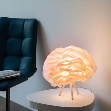 JUST LIGHT. 11211-16 - LED bordlampe m. RGBW-farver dæmpbar NAOMI 1xE27/10W/230V 2700-5000K + fjernbetjening