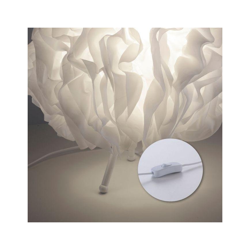 JUST LIGHT. 11211-16 - LED bordlampe m. RGBW-farver dæmpbar NAOMI 1xE27/10W/230V 2700-5000K + fjernbetjening