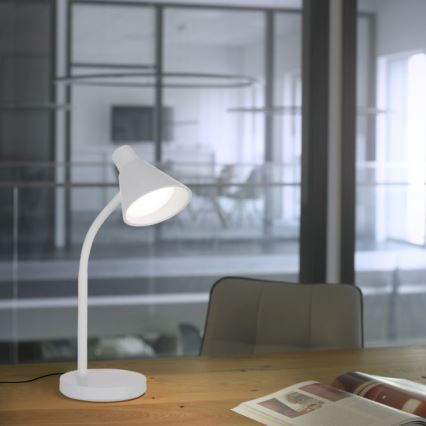JUST LIGHT. 11248-16 - LED Fleksibel skrivebordslampe PIXIE LED/4,5W/230V hvid