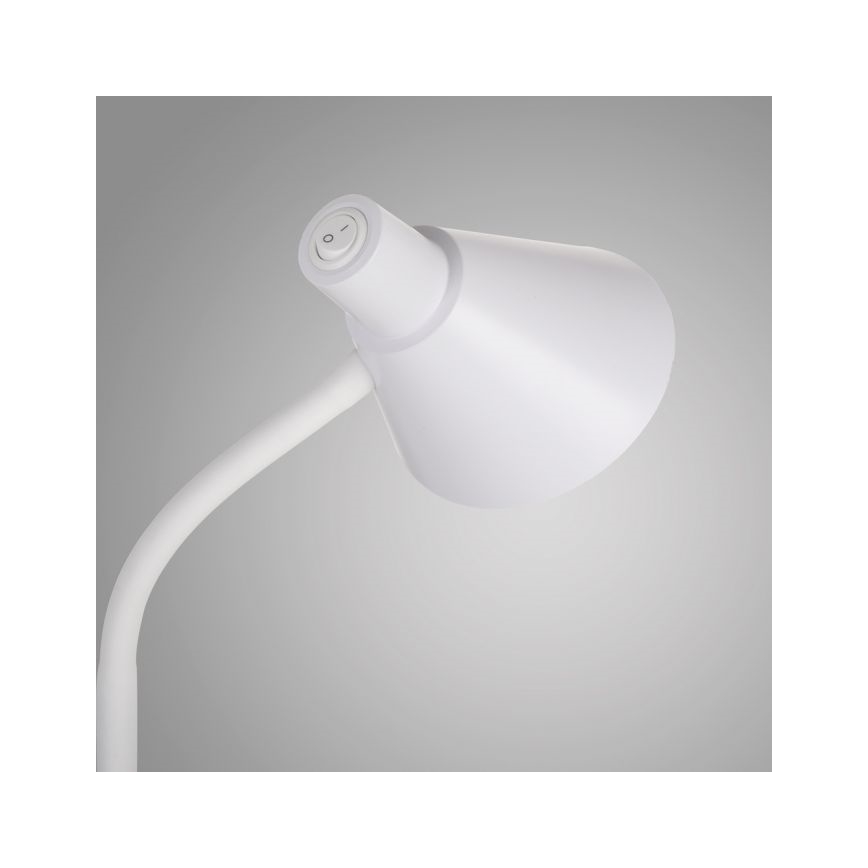 JUST LIGHT. 11248-16 - LED Fleksibel skrivebordslampe PIXIE LED/4,5W/230V hvid