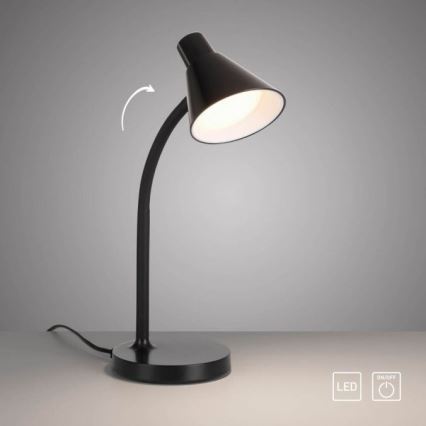 JUST LIGHT. 11248-18 - LED Fleksibel Bordlampe PIXIE LED/4,5W/230V Sort