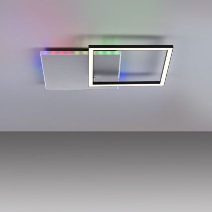 JUST LIGHT. 11327-95 - LED loftlampe m. RGBW-farver dæmpbar RENDA LED/31W/230V 2700-5000K + fjernbetjening