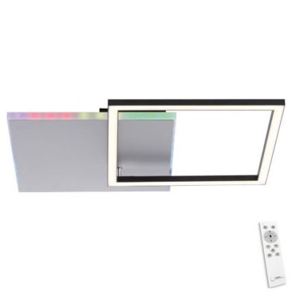 JUST LIGHT. 11327-95 - LED loftlampe m. RGBW-farver dæmpbar RENDA LED/31W/230V 2700-5000K + fjernbetjening