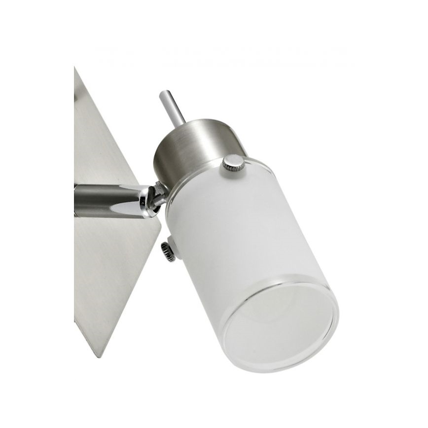 JUST LIGHT. 11931-55 - LED vægspot MAX 1xGU10/4W/230V mat krom