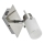 JUST LIGHT. 11931-55 - LED vægspot MAX 1xGU10/4W/230V mat krom