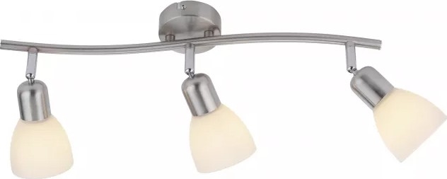 JUST LIGHT. 11953-55 - Spotlampe KARO 3xE14/40W/230V mat krom