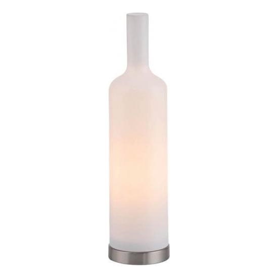 JUST LIGHT. 14006-16 - Bordlampe BOTTLE 1xE14/25W/230V hvid