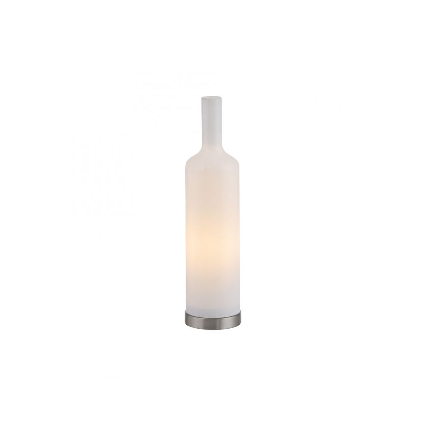 JUST LIGHT. 14006-16 - Bordlampe BOTTLE 1xE14/25W/230V hvid