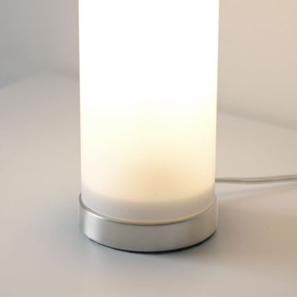 JUST LIGHT. 14006-16 - Bordlampe BOTTLE 1xE14/25W/230V hvid