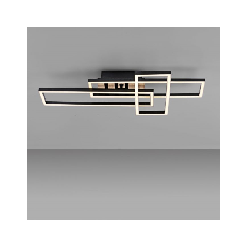 JUST LIGHT. 14051-79 - LED loftlampe AKUSTIKA LED/20,5W/230V eg/sort