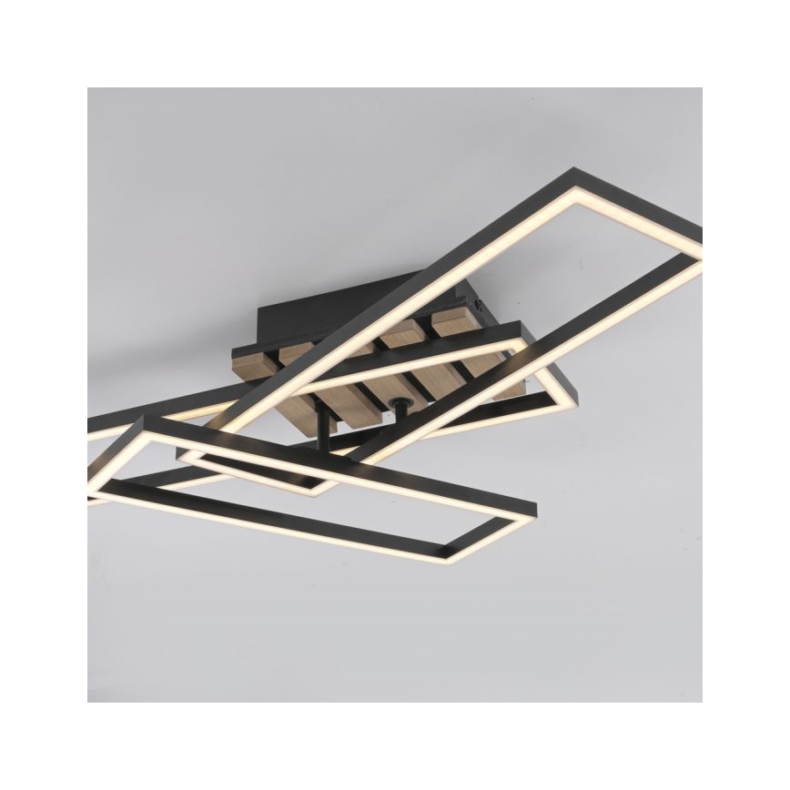 JUST LIGHT. 14051-79 - LED loftlampe AKUSTIKA LED/20,5W/230V eg/sort