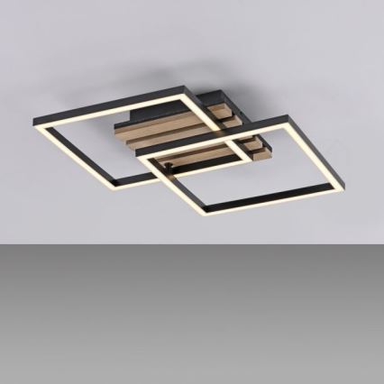 JUST LIGHT. 14053-79 - LED-loftlampe AKUSTIKA LED/15W/230V eg/sort